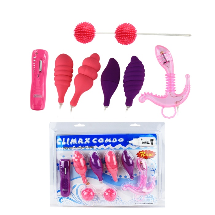 Titreşimli Vibrator Set Anal Ve Vajinal