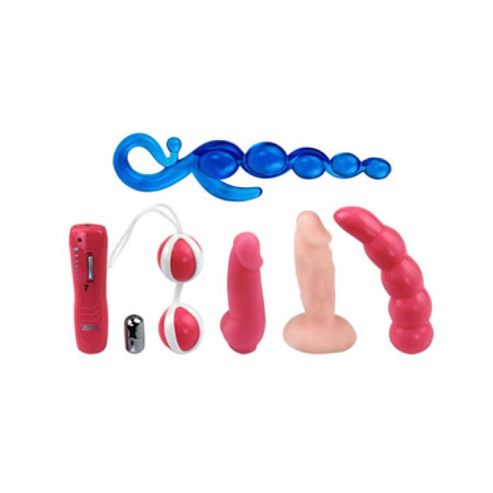 Anal Ve Vajinal Titreşimli Vibrator Seti