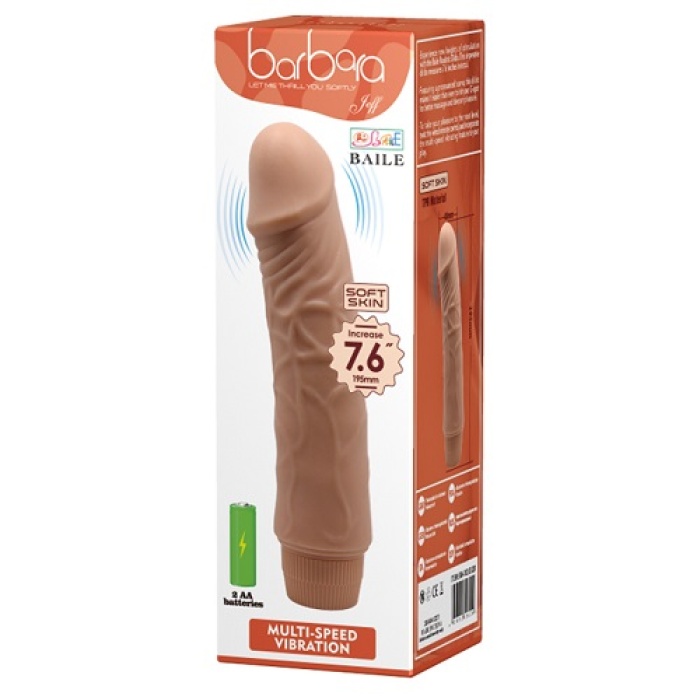 Dildos Kalın Damarlı Titreşimli Vibratör