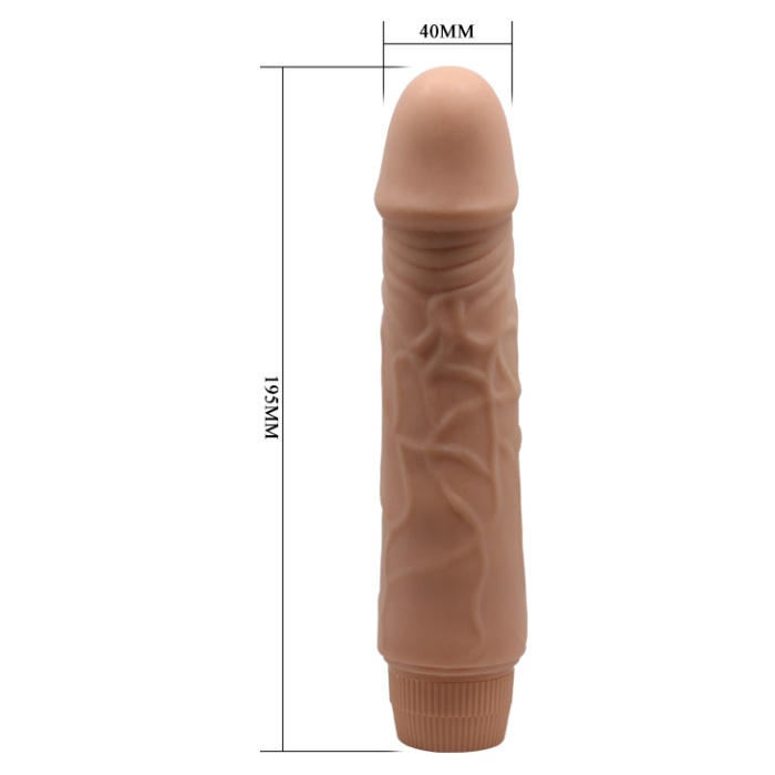 Dildos Kalın Damarlı Titreşimli Vibratör