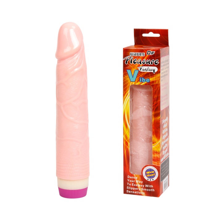 Pleasure 21Cm Titreşimli Gerçekci Penis