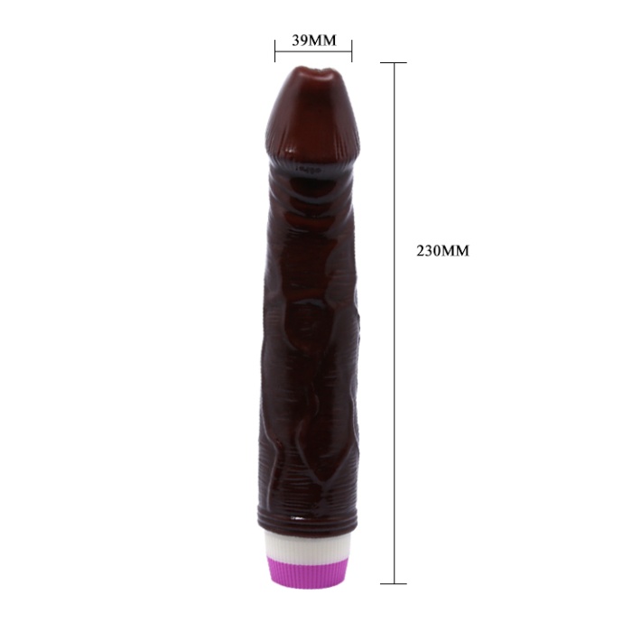 Johnny 22Cm  Realistik Gerçekçi Vibratör Vantuzlu Penis