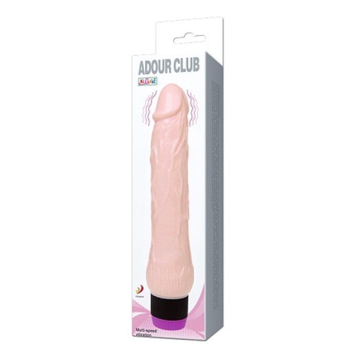 Titreşimli Gerçekçi 22 Cm Realistik Vibratör Penis Dildo