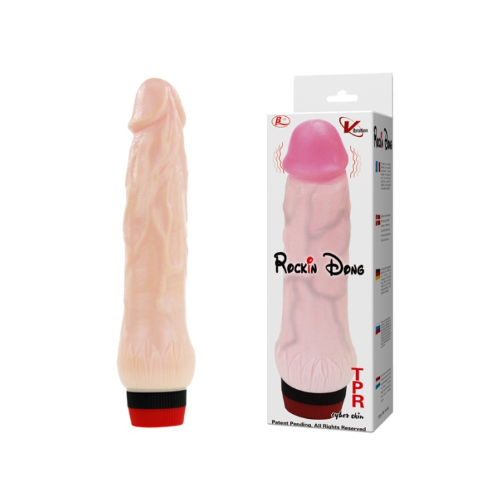 Pleasures 21 Cm Titreşimli Realistik Vibratör Penis Dildo