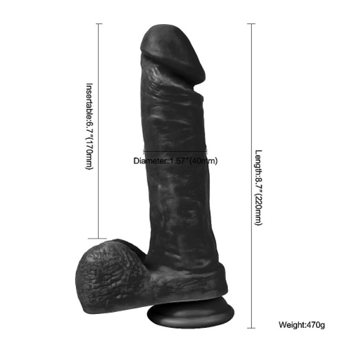 Wolf King 22 CM Zenci Penis Et Dokusu