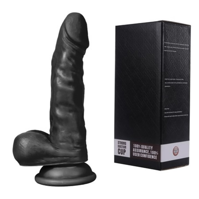 Zenci Penis 17 Cm Gerçek Realistik Penis Dildo