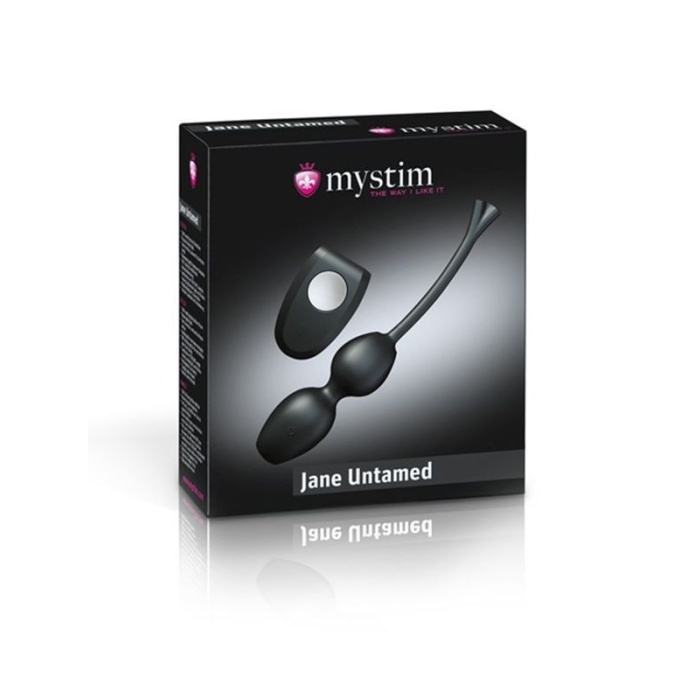 Mystim Jane Untamed Uzaktan Kumandalı Vajinal Kegel Topu