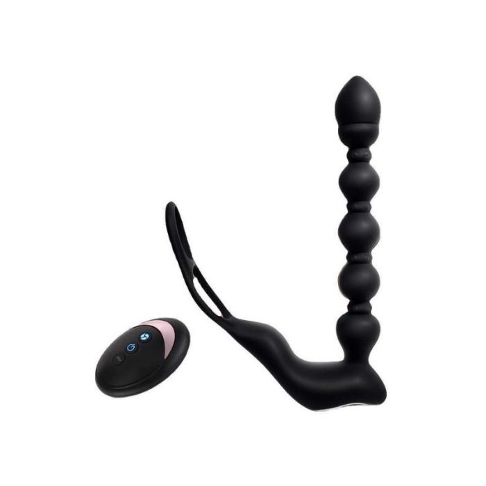 Isıtmalı Penis Halkalı Anal Prostat Vibratör