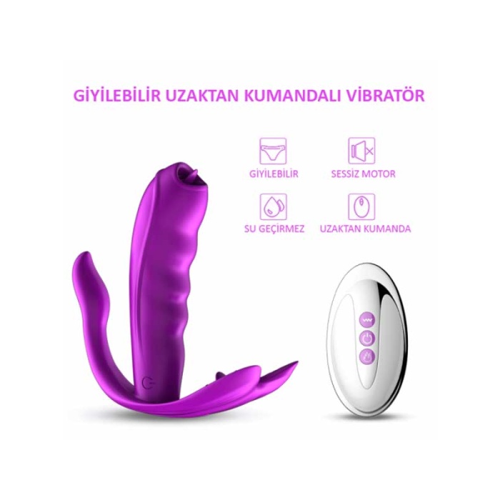 Cute M5 Uzaktan Kumandalı İç Çamaşır Vibratörü