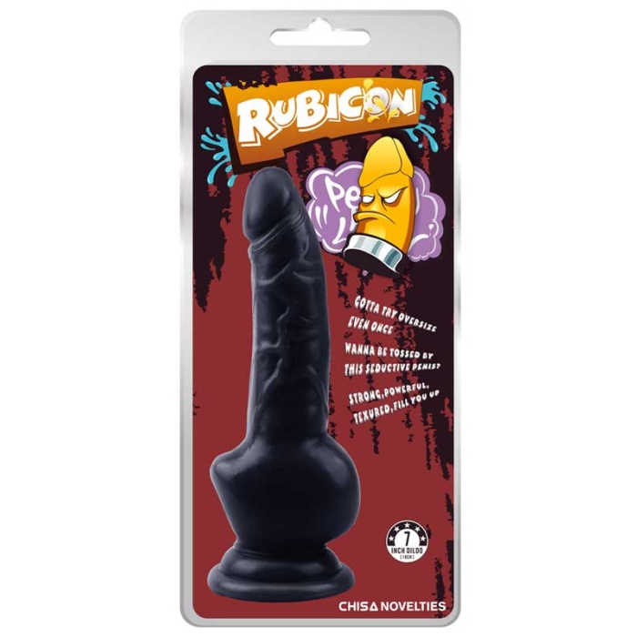 Rubicon Gerçekçi Dildo 18 Cm Zenci