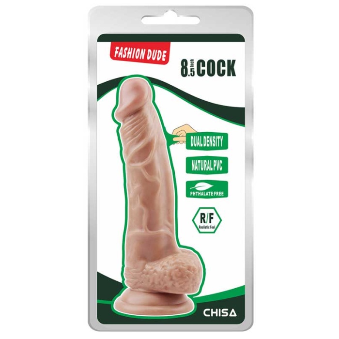 Fashion Dude 21.5 Cm Çift Katmanlı Dildo