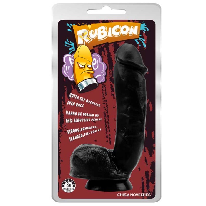 Rubicon Gerçekçi Dildo 22 Cm Zenci