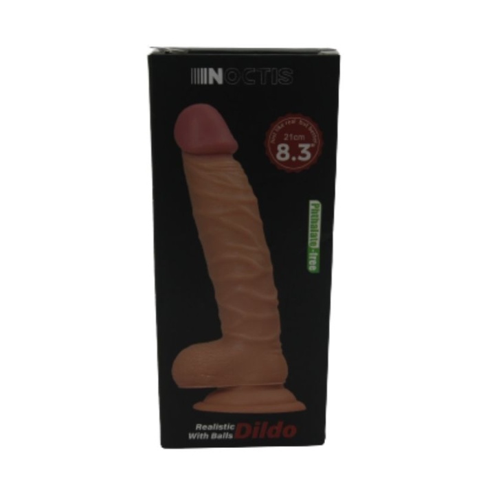 Realistik Gerçekçi Zenci Dildo 20 Cm