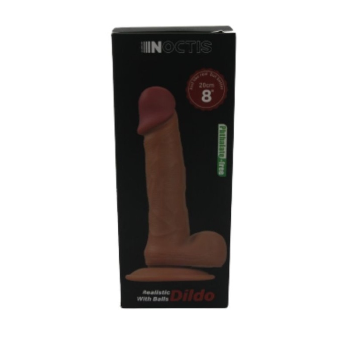 Gerçekçi Realistik Zenci Dildo 20 Cm