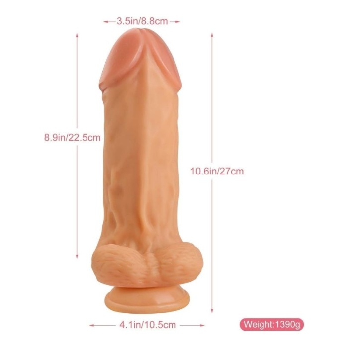 27 Cm Realistik Dildo