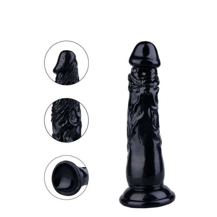 20 Cm Siyah Dildo