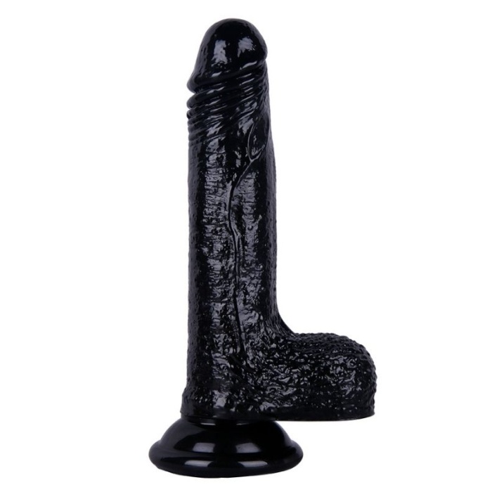 18 Cm Sex Shop Siyah Dildo