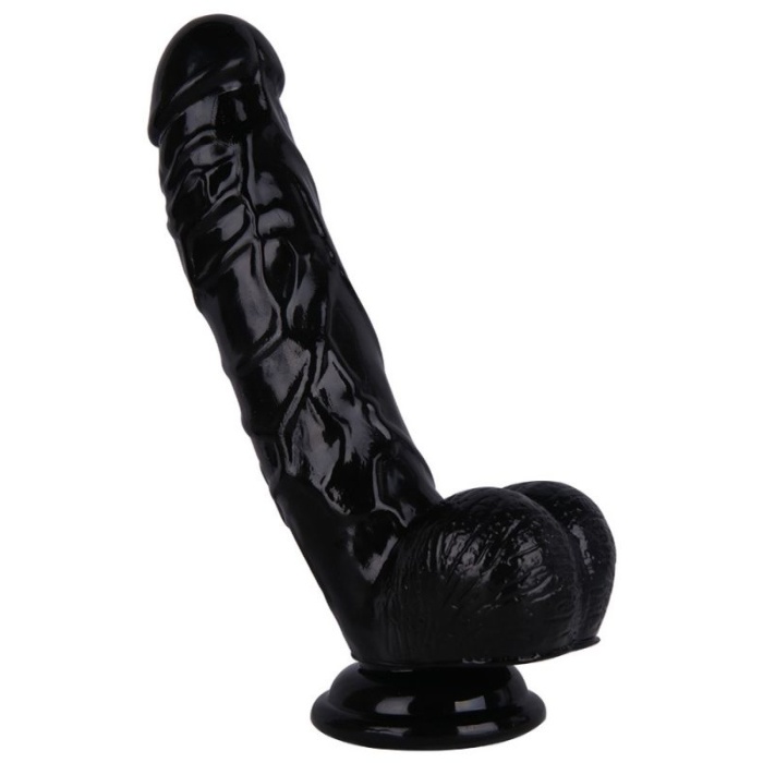 Sex Shop İstanbul 21.5 Cm Siyah Dildo