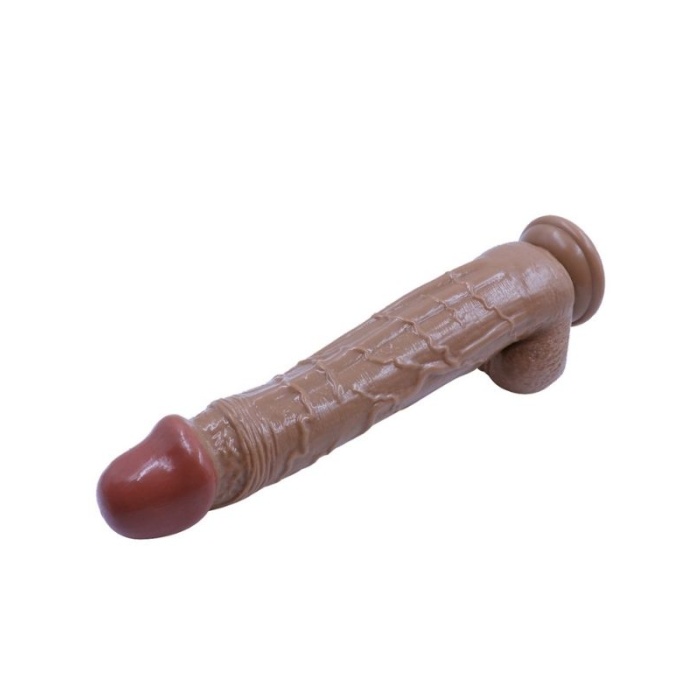 Seks Shop İstanbul 23.8 Cm Kahverengi Dildo