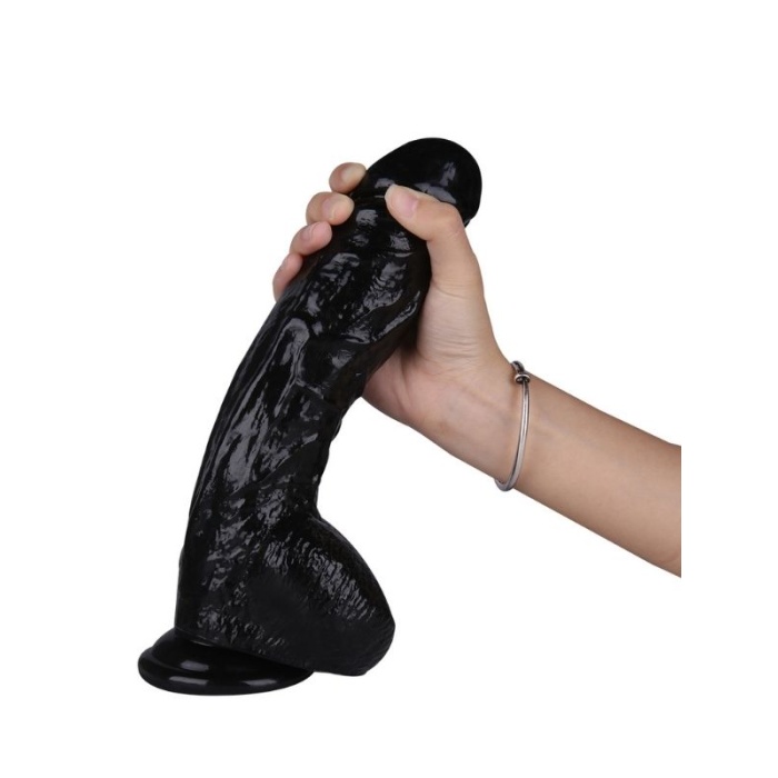 Seks Shop İstanbul 26.5 Cm Siyah Dildo