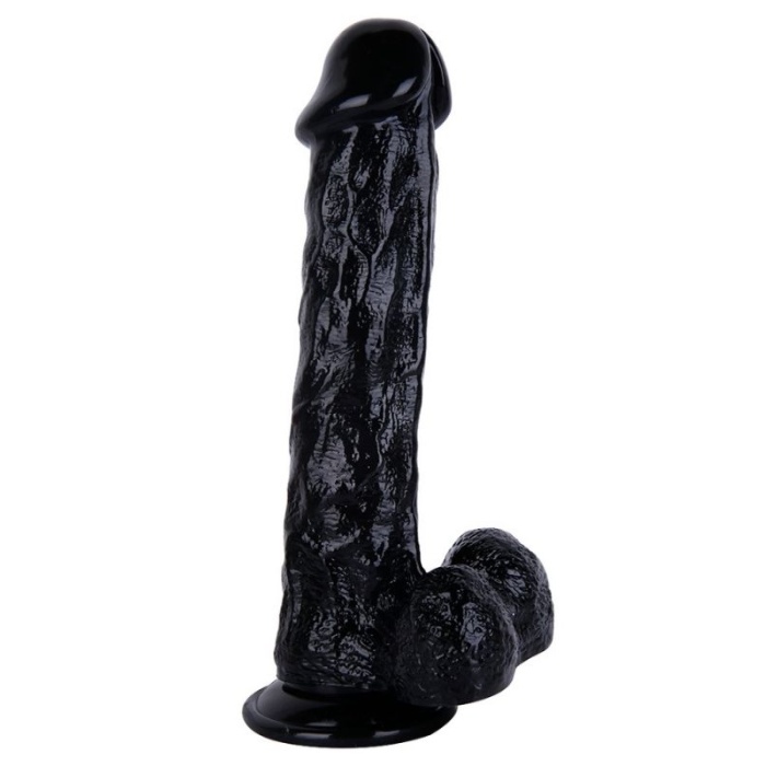 30 Cm Sex Shop Siyah Dildo