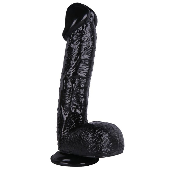 Sex Shop 34 Cm Siyah Dildo Penis
