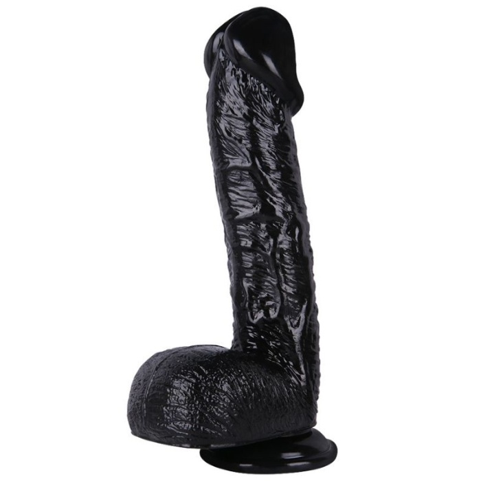 Sex Shop 34 Cm Siyah Dildo Penis