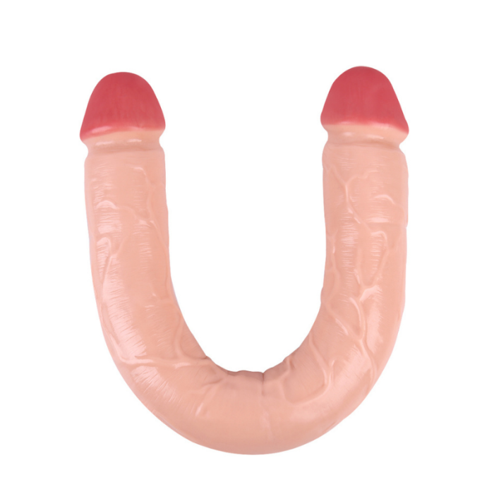 Sex Shop Özel 46 Cm Realistik Çift Taraflı Dildo