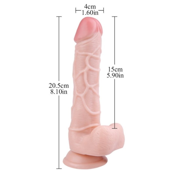 Sex Shop Özel 20 Cm Realistik Dildo