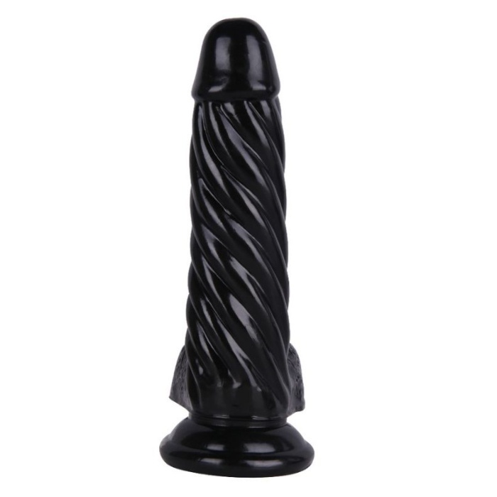 Sex Shop Özel 21 Cm Siyah Dildo