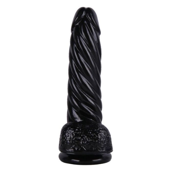 Sex Shop Özel 21 Cm Siyah Dildo