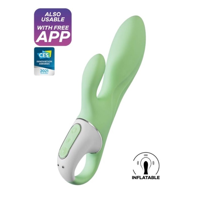 Satisfyer Air Pump Banny 5 Telefon Kontrollü Anal Vibratör