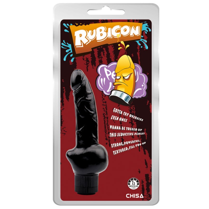 Rubicon Gerçekçi Zenci Vibratör 19 Cm