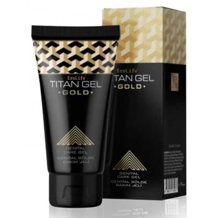 Titan Gold Gel Penis Bakım Kremi 50Ml