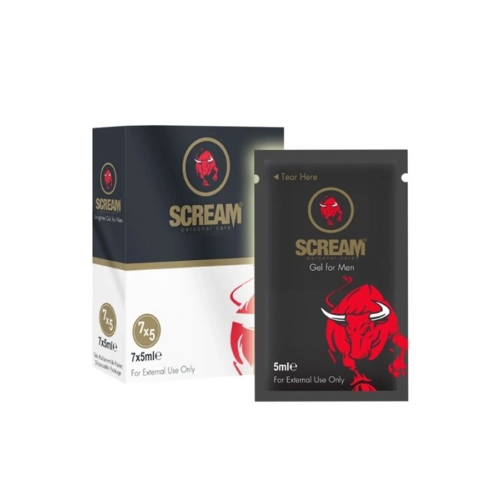 Scream Longtime For Men Jel 7*5Ml