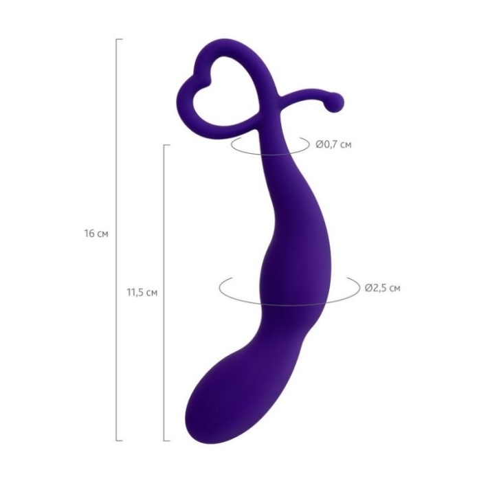 Wlap Anal Plug Mor 16 Cm