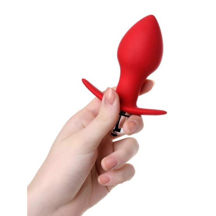 Glam Anal Vibratörü Kırmızı 9.7 Cm