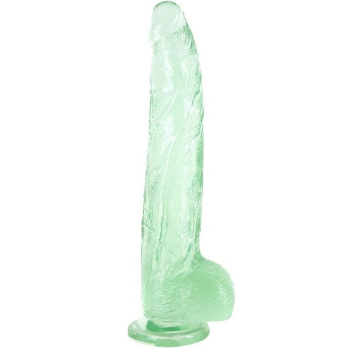 32 Cm Boyunda Yeşil Dildo