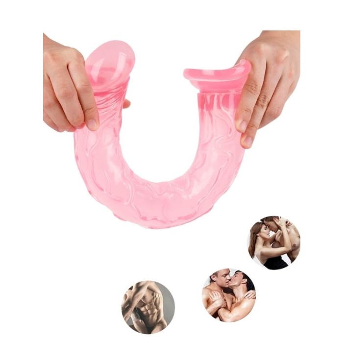 34.5 Cm Boyunda Pembe Dildo