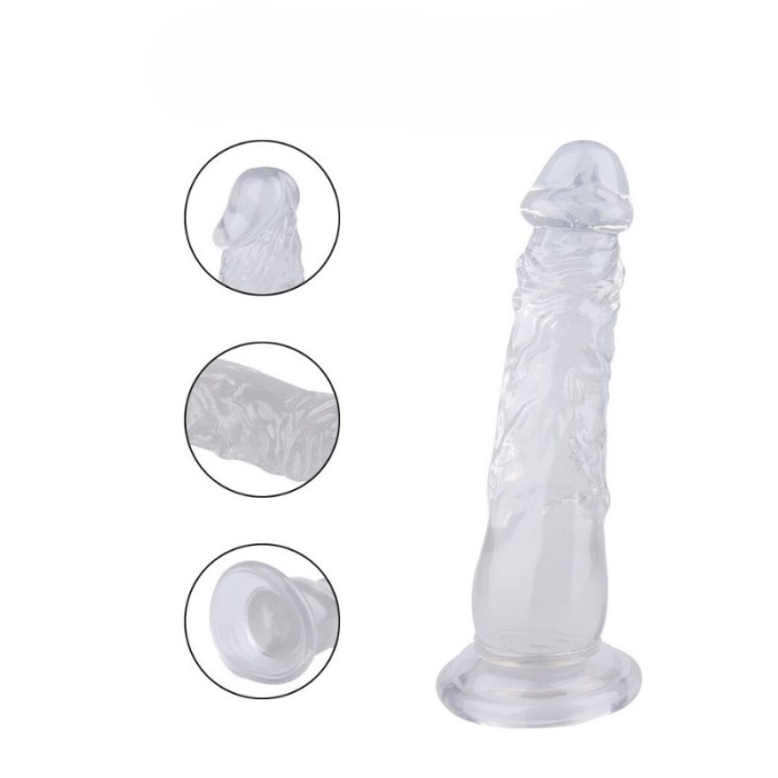 20 Cm Boyunda Beyaz Dildo