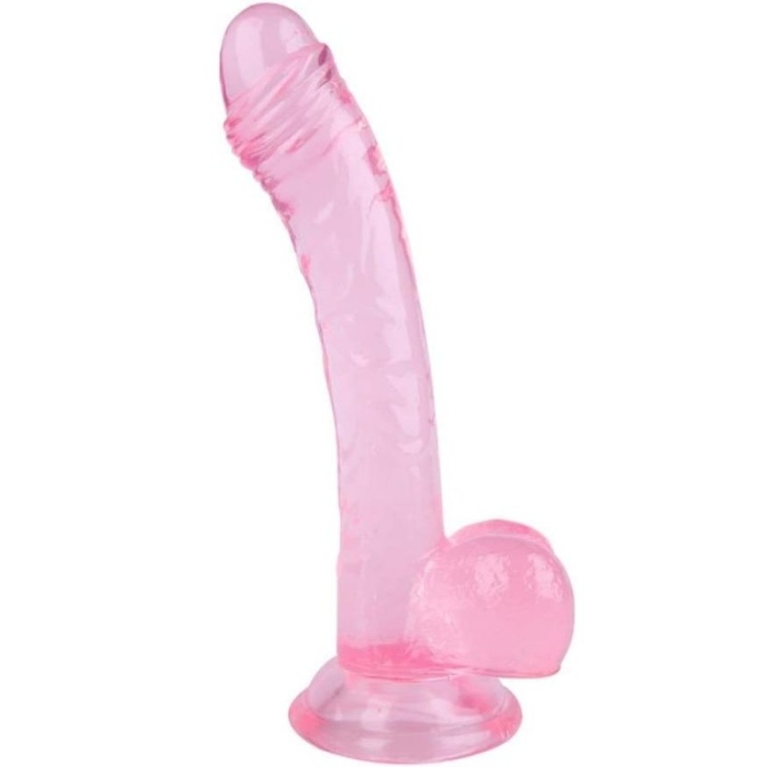 19 Cm Boyunda Pembe Dildo