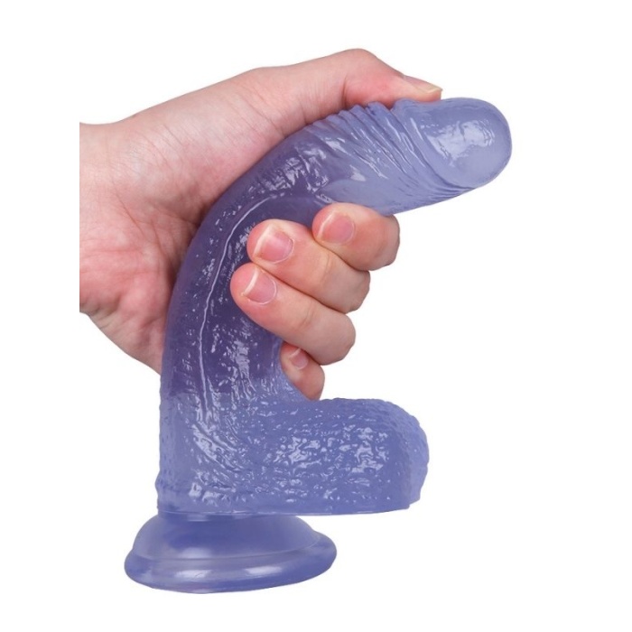 Popüler 18 Cm Mor Dildo