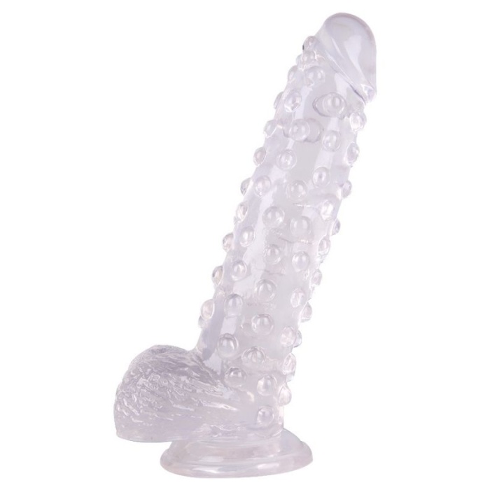 24 Cm Özel Üretim Beyaz Dildo