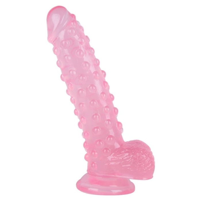 24 Cm Özel Üretim Pembe Dildo