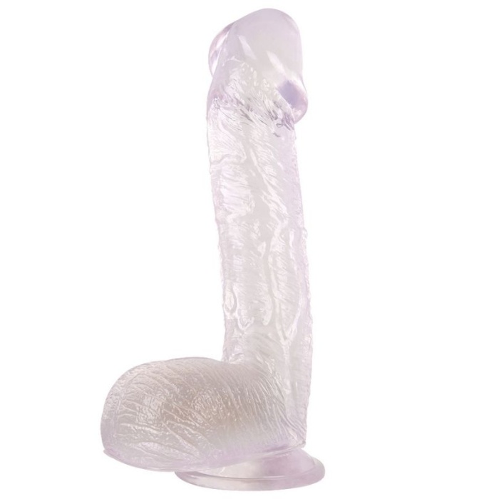 34 Cm Beyaz Renkli Dildo