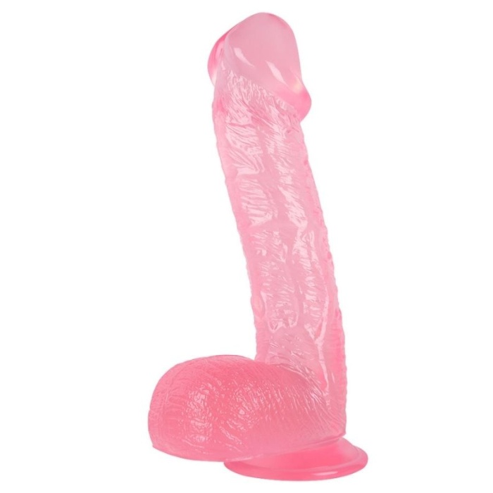 34 Cm Pembe Çok Satan Dildo