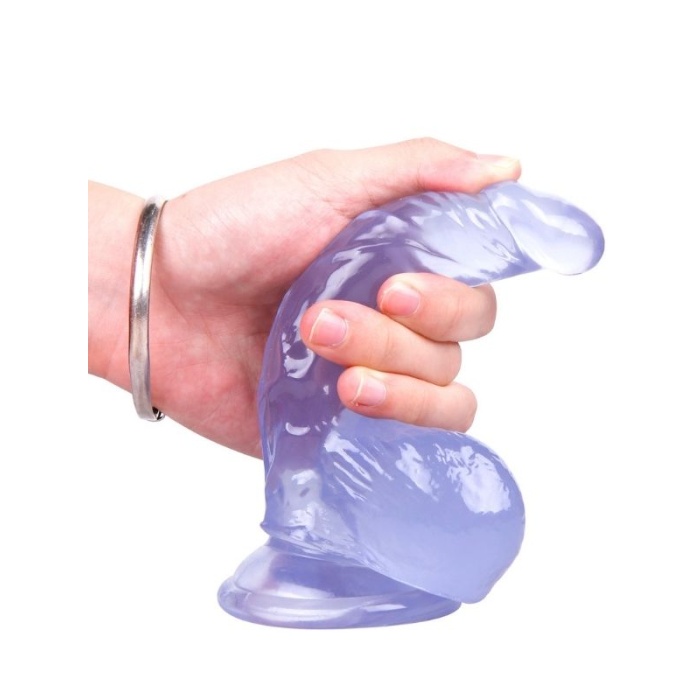 Sex Shop 16.5 Cm Mor Dildo