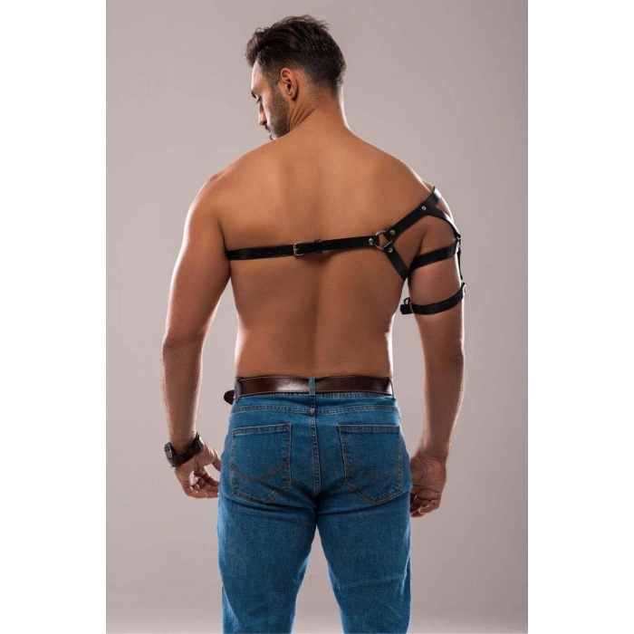 Tek Omuz Erkek Harness Erkek Göğüs Ve Omuz Harness