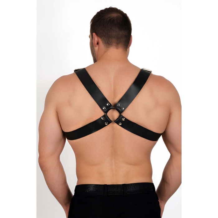 Erkek Göğüs Harness Fantazi Giyim Seksi Clubwear