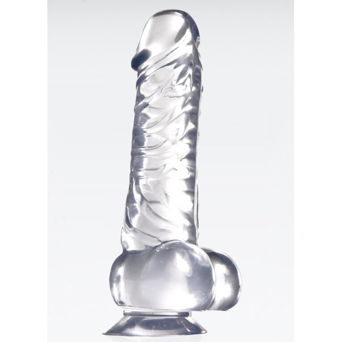 Luxy 18 Cm Şeffaf Jel Dildo